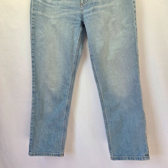 Everlane Cheeky Jean Light Wash Cropped Jeans Size 28 - Picture 3 of 14